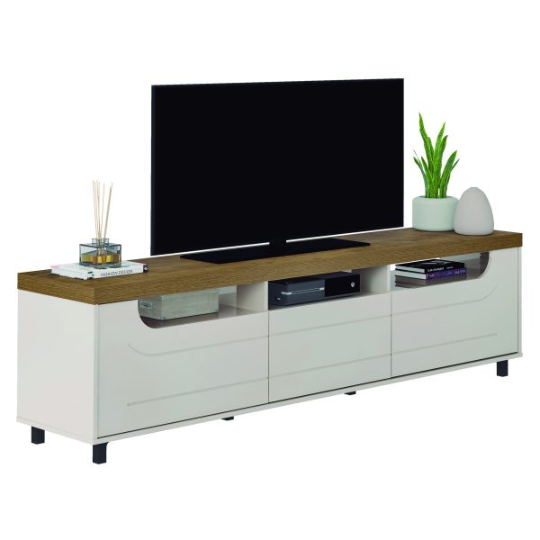 Rack Mercury | Pinho Com Off White 75 Polegadas - Imagem 3