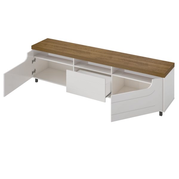 Rack Mercury | Pinho Com Off White 75 Polegadas - Imagem 4