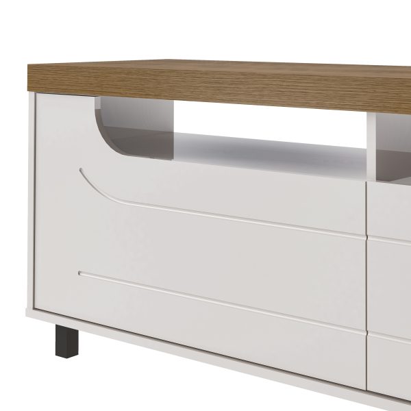 Rack Mercury | Pinho Com Off White 75 Polegadas - Imagem 6